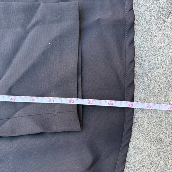 Kay Unger Jumpsuit Womens 8 Black Formal Skirt Wrap Overlay - Picture 11 of 16